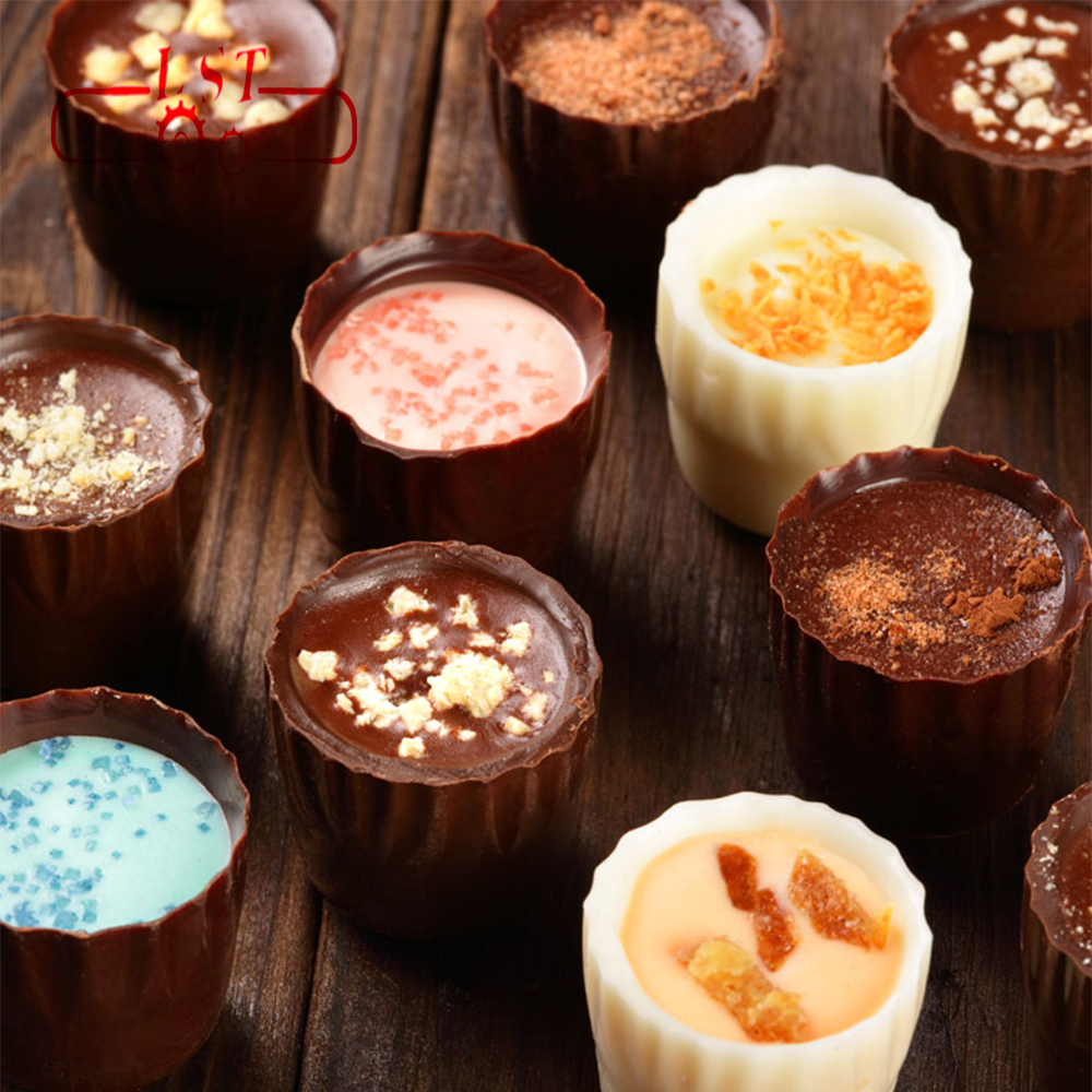 High quality automatic chocolate cup forming machine chocolate egg making machine
