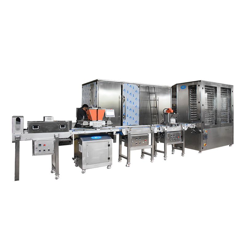 Automatic one shot chocolate making machine chocolate depositor depositing making machine