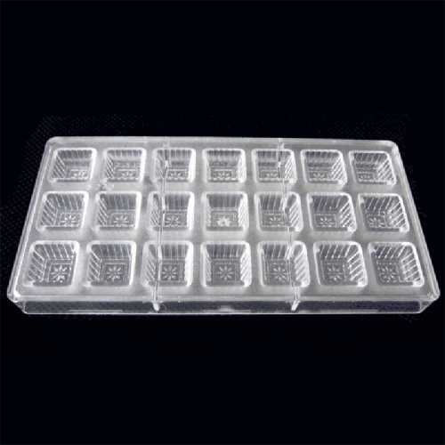 LST Chocolate Candy Polycarbonate Mold 3D Chocolate Moulds Price