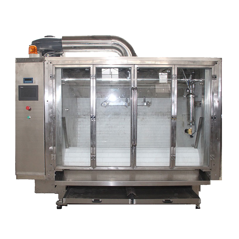 Chocolate Polishing Machine Automatic Chocolate Bean Enrobing Coating Machine