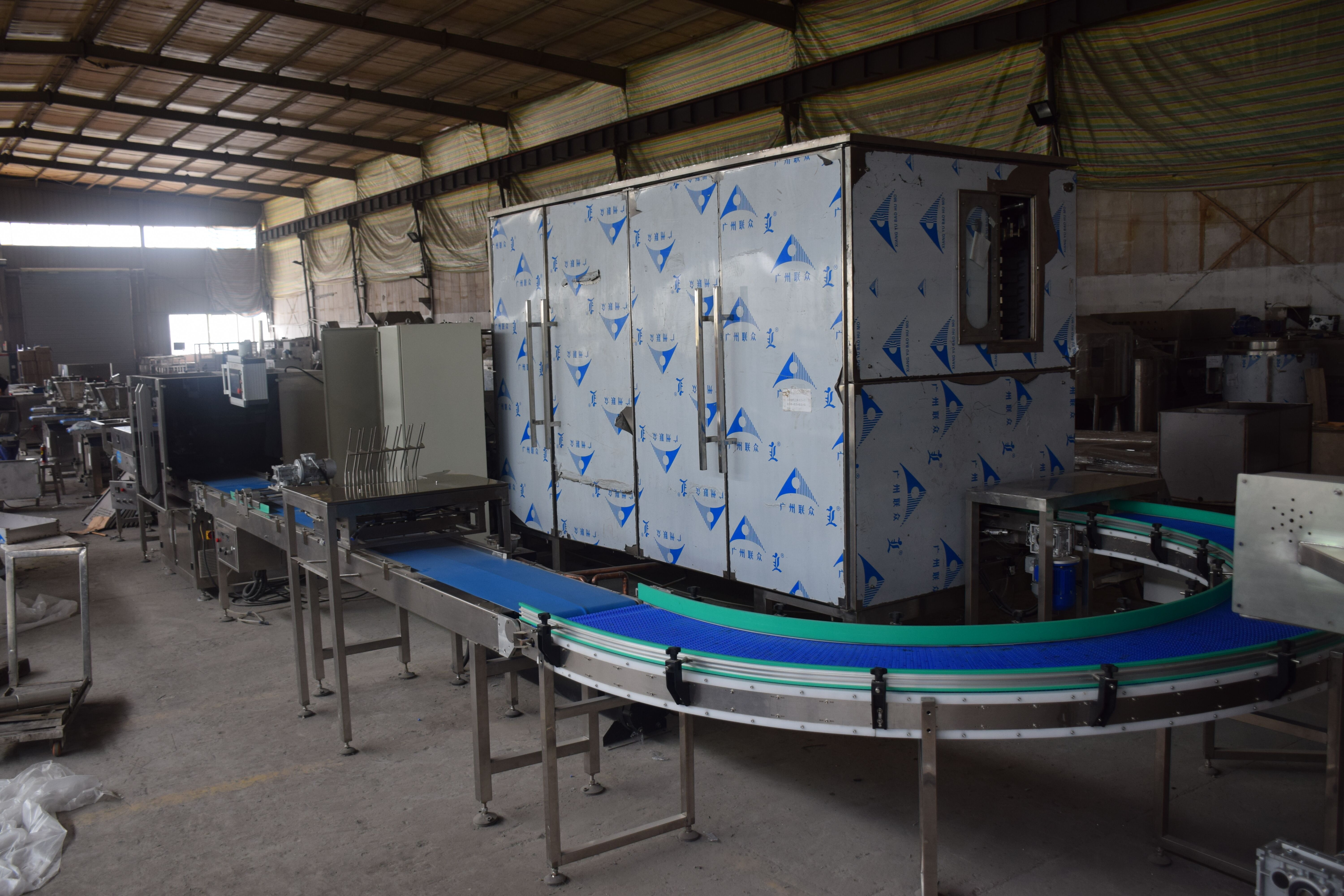 LST Quality chocolate bar making machine production line chocolate stick biscuit molding machine