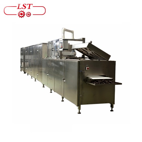 Chocolate molding machine chocolate biscuit making machine chocolate deposit production line