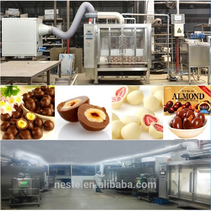 LST Almond/Strawbery/Raisin / Peanut chocolate coating machine chocolate