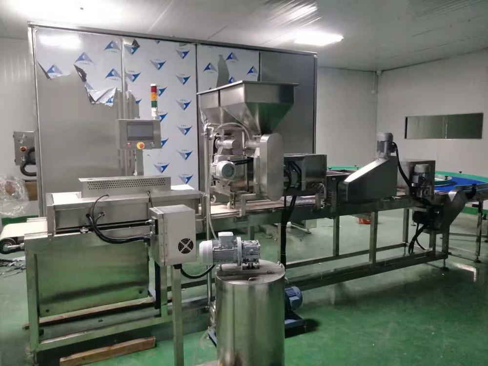 SS304 Industrial snickers bar chocolate cereal bar production line