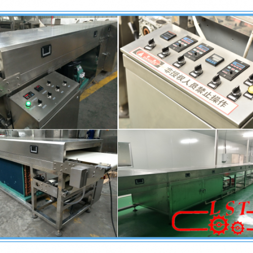 Gold Supplier Cooling Tunnel Cocoa Bean Grinding Machine Automatic Packing Machine Candy Bar Making Machines