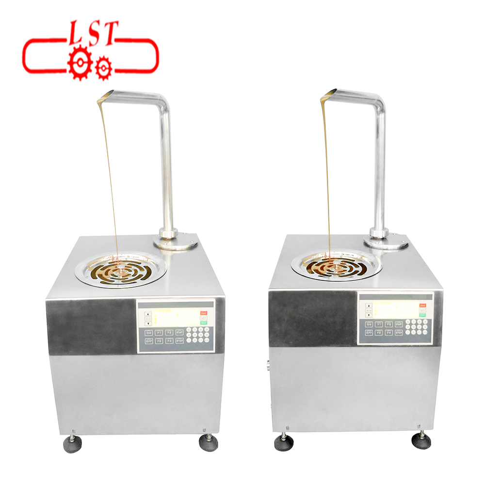 SS304 material small chocolate tempering machine and filling