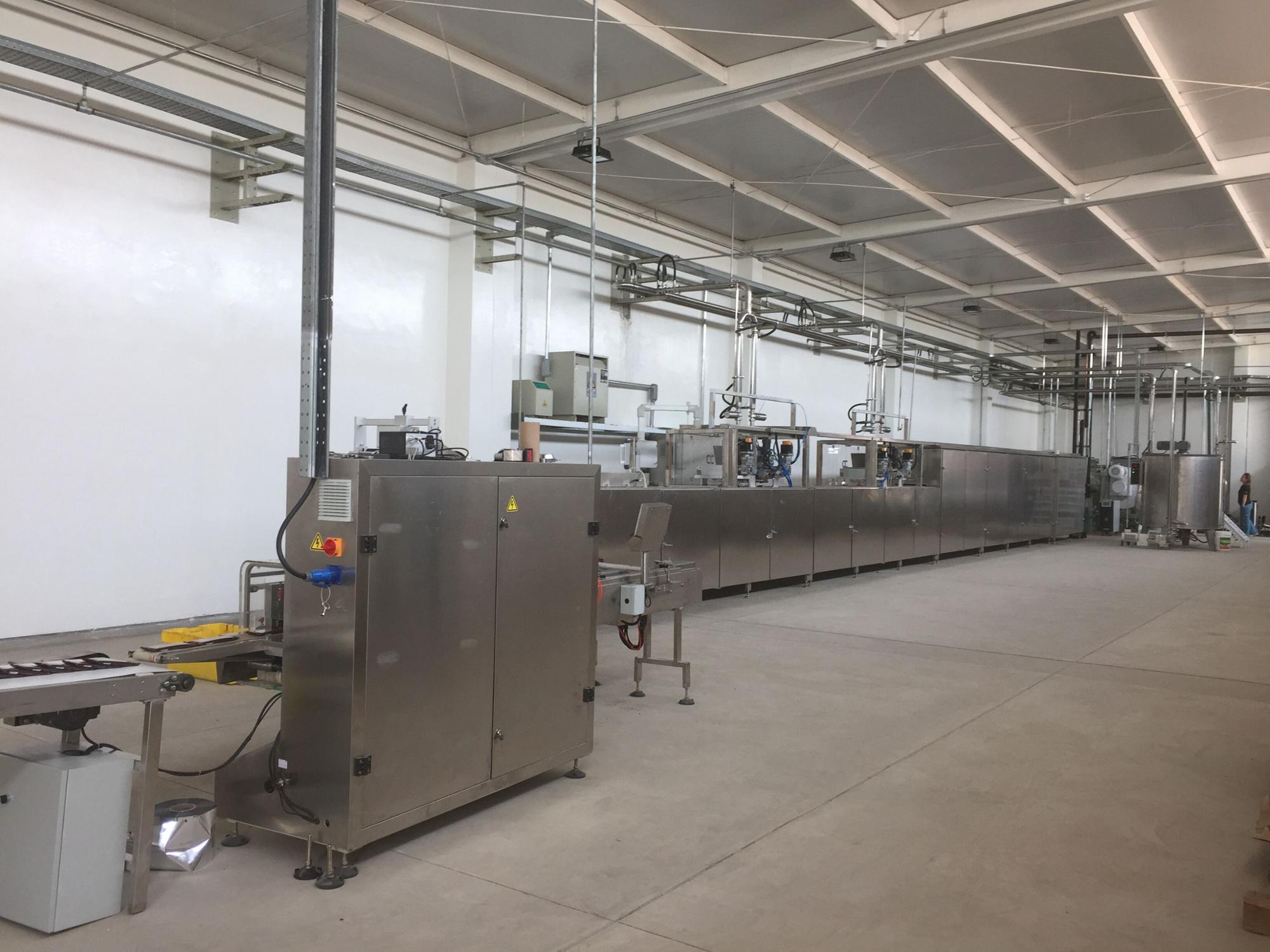 Production Line Machines Chocolate Biscuit Machine Automatic Moulding Machine