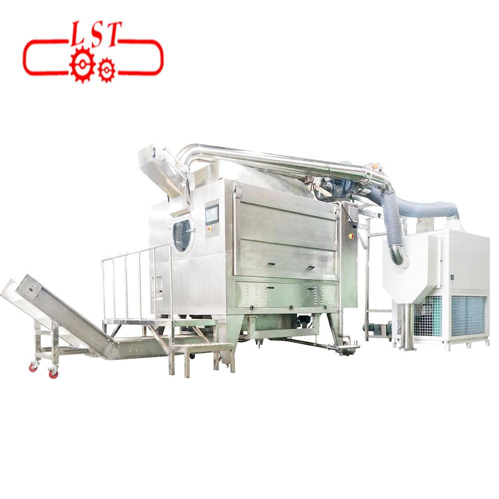 New design 800-1000kg/batch auto coating candy chocolate machine