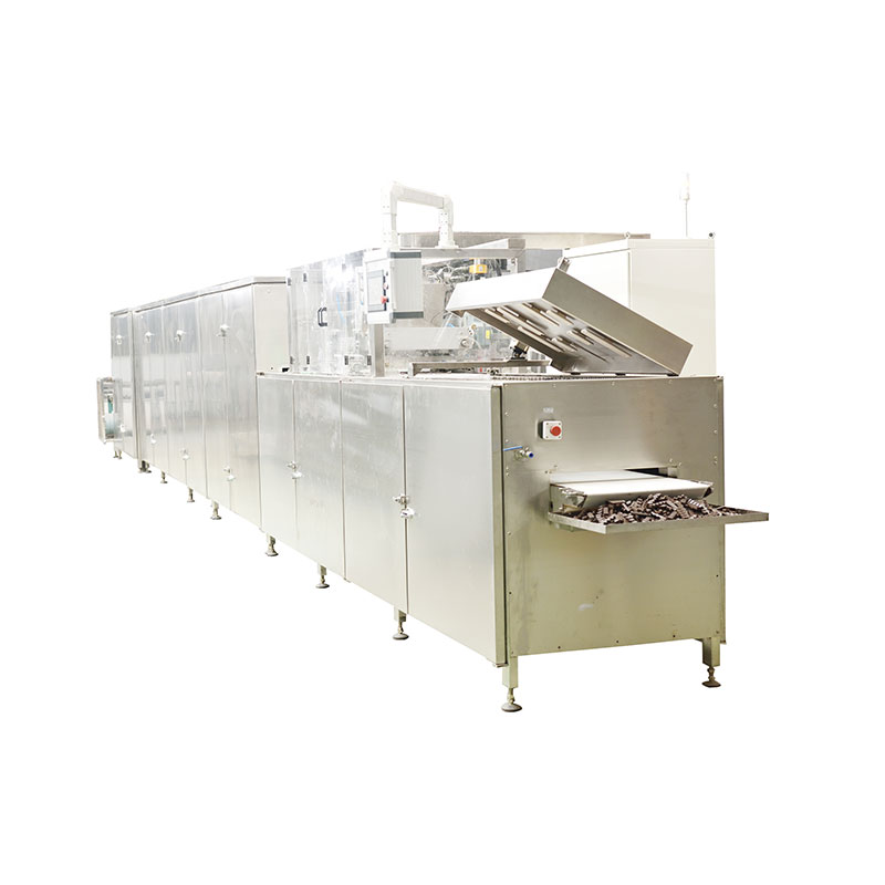 Chocolate Teeming Molding Line Chocolate Moulding Machine Cooling Tunnel For Bar Featured Image