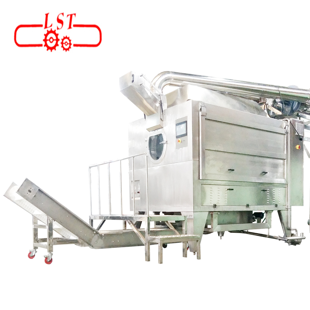 New design 800-1000kg/batch auto coating candy chocolate machine