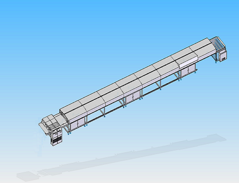 400mm with cooling tunnel Automatic chocolate chips machine
