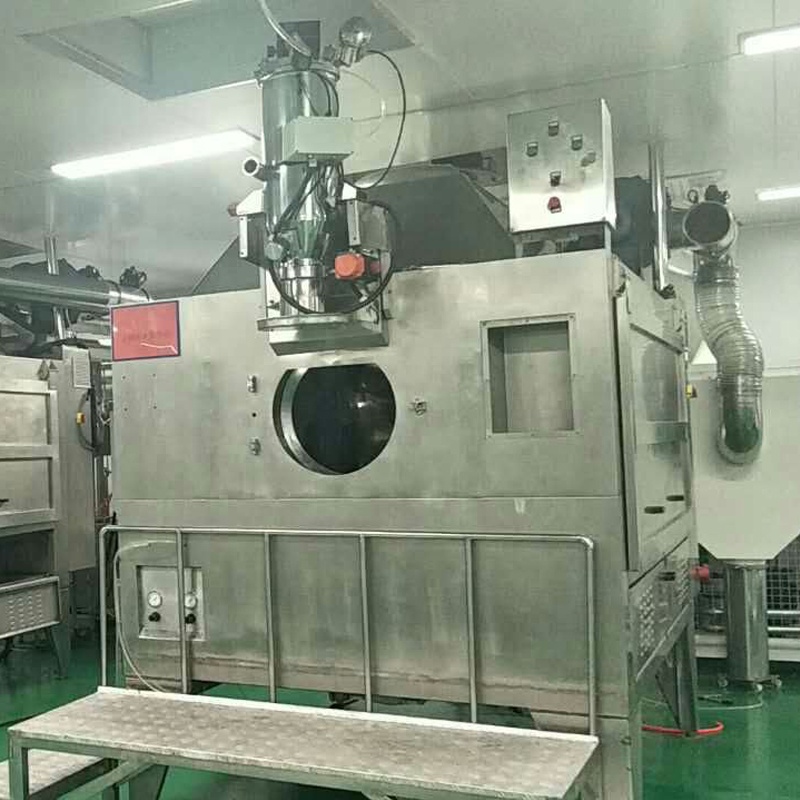 Automatic coating peanuts chocolate processing machinery small production food making machine