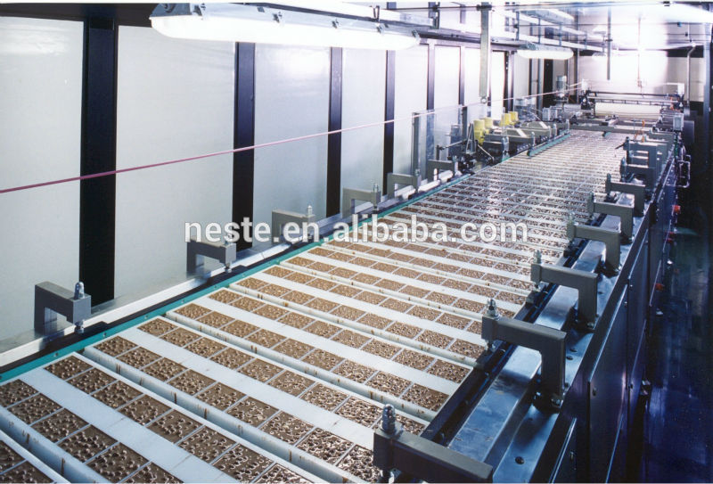 pure chocolate molding machinechocolate vibration table machine