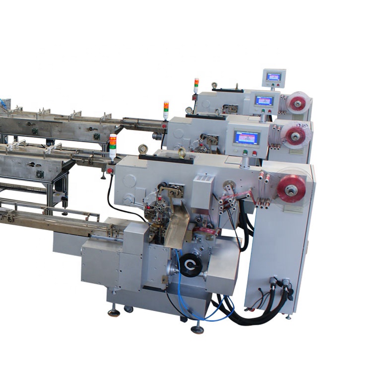 Hard Candy High Speed Packing Machine Aluminium Foil Wrapping Machine Foil For Chocolate Wrapping