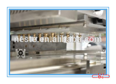 Pouring chocolate molding machine, chocolate moulding line