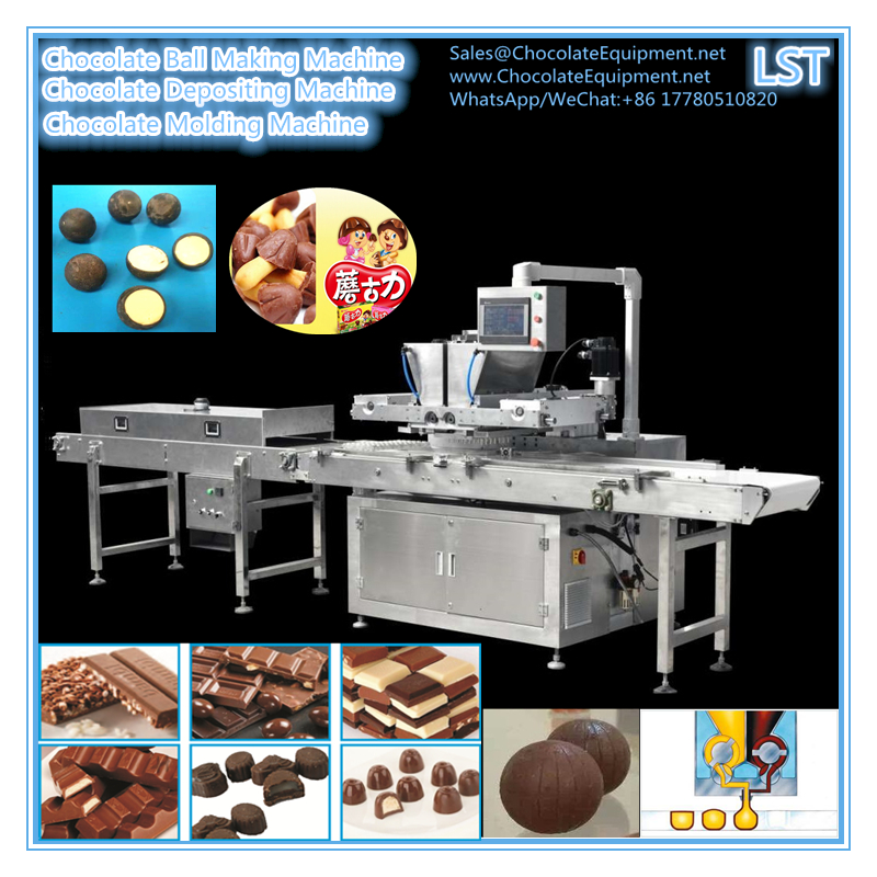LST Chocolate Ball Making Machine Center filled chocolate ball machine