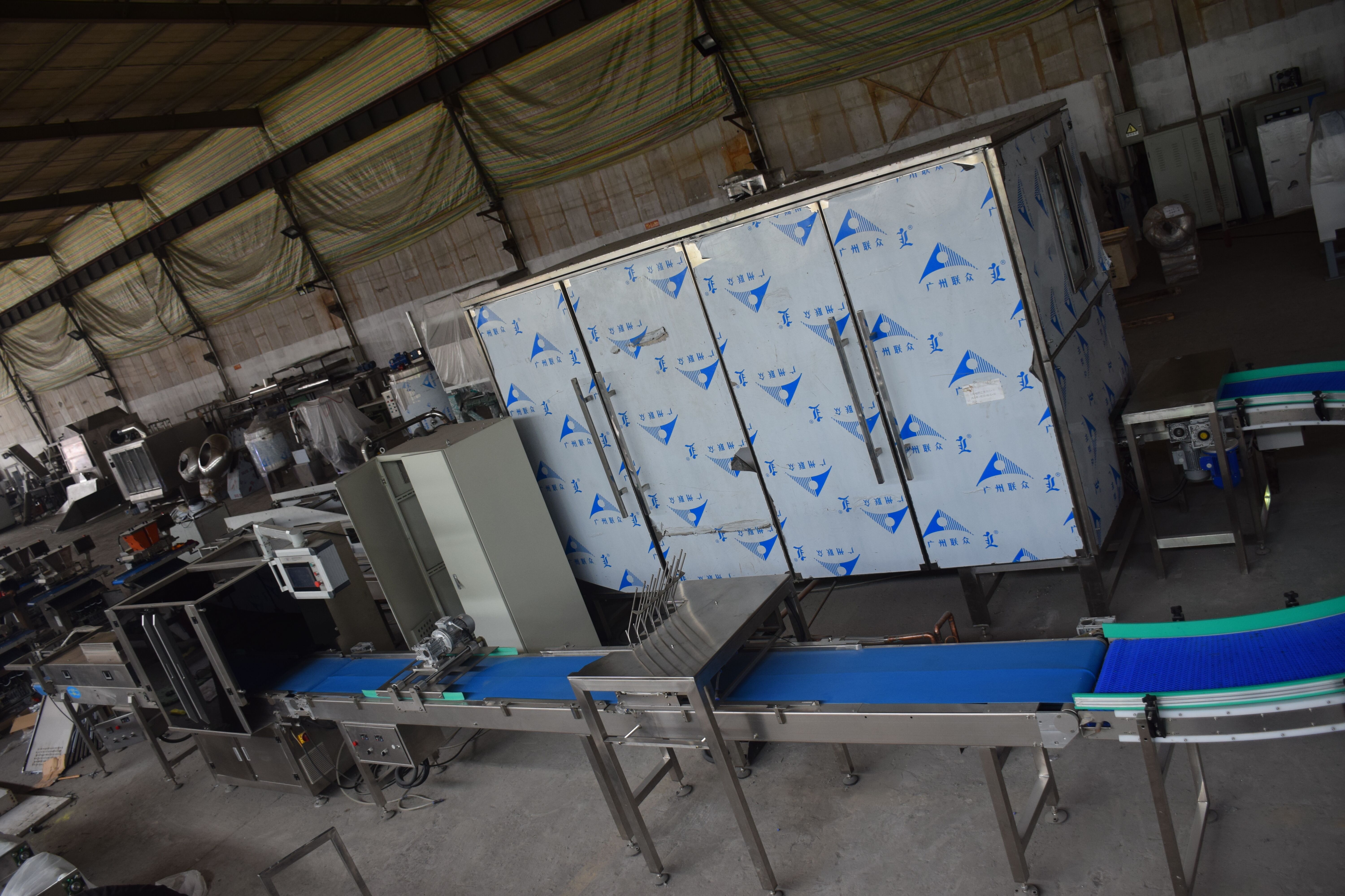 LST Quality chocolate bar making machine production line chocolate stick biscuit molding machine