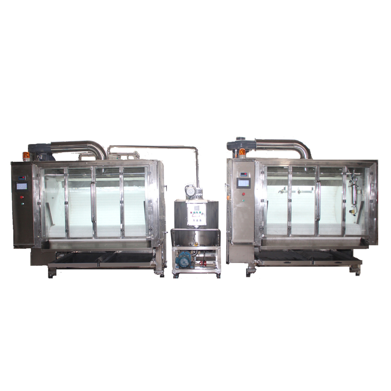 Belt Type Chocolate Candy Coating Machine Sugar Polishing Machine Coating Machine