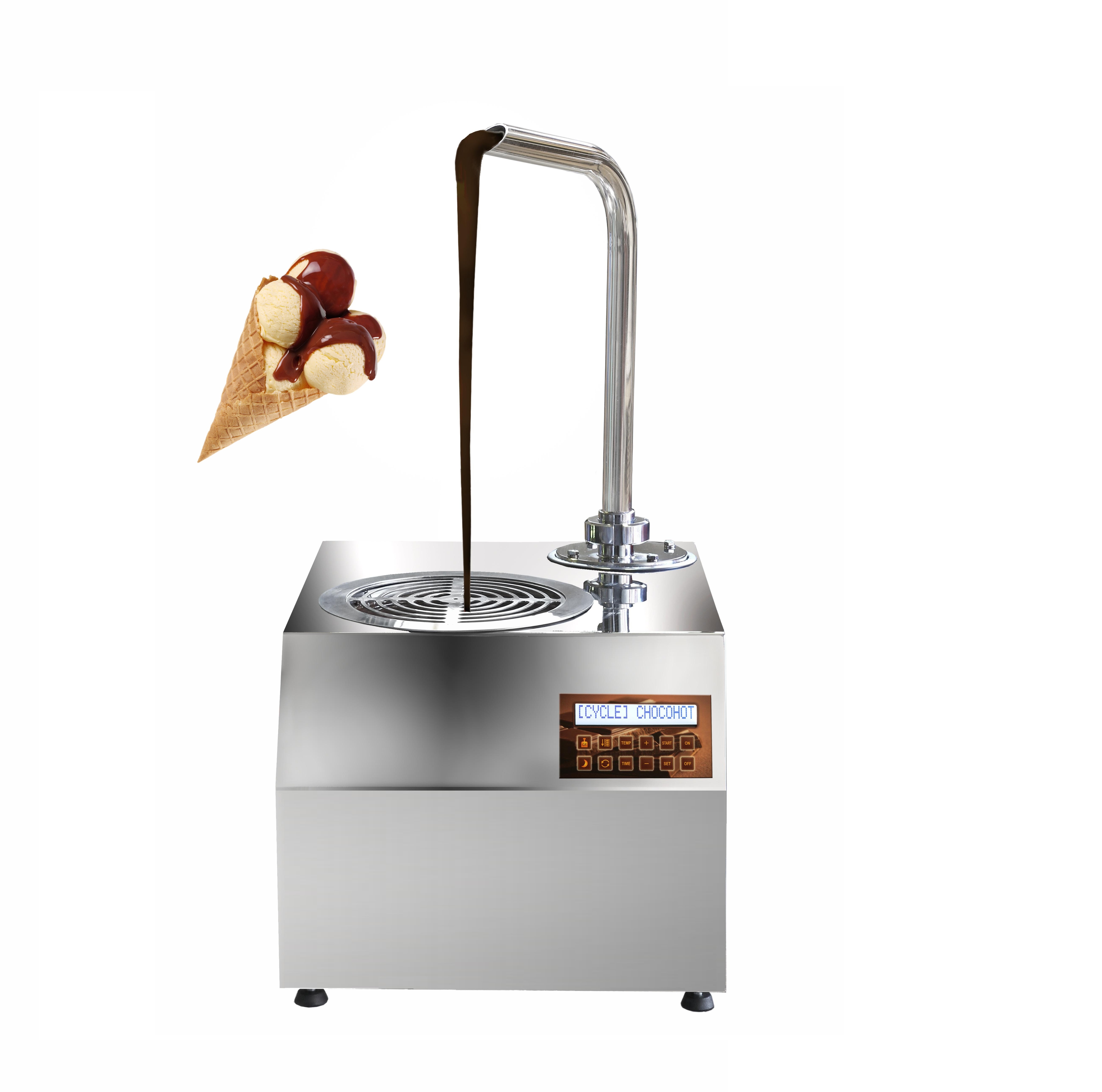 LST 5.5L Chocolate Melanger Machine Small Chocolate Tempering Dispenser Machine