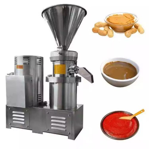 chocolate mass colloid mill peanut butter grinding machine