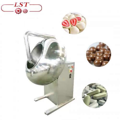 New Small Automatic Chocolate/Sugar/Powder Coating Pan 6kg to 150kg For Nuts/Dry Fruits/Pill